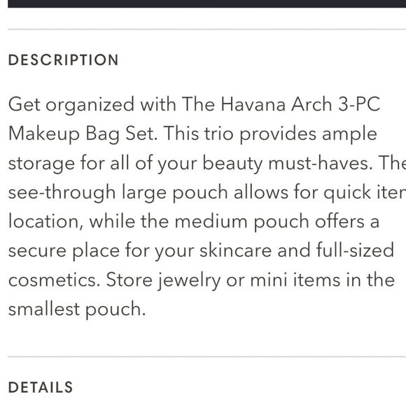 Impressions Havana Arch 3-PC Makeup Set - Picture 5 of 10